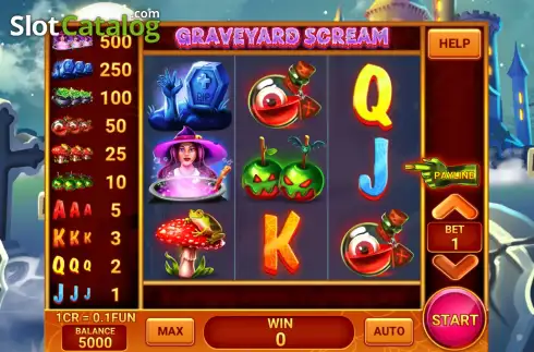 Οθόνη2. Graveyard Scream (Swap and Win) Κουλοχέρης