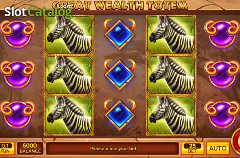 Οθόνη2. Great Wealth Totem Κουλοχέρης