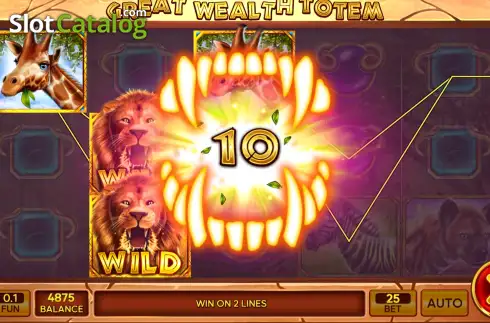 Οθόνη3. Great Wealth Totem Κουλοχέρης