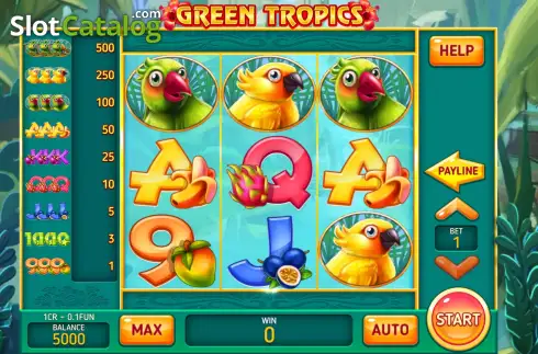 Οθόνη2. Green Tropics (3x3) Κουλοχέρης 