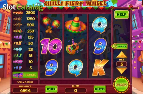 Οθόνη2. Chilli Fiery Wheel (Reel Respin) Κουλοχέρης 