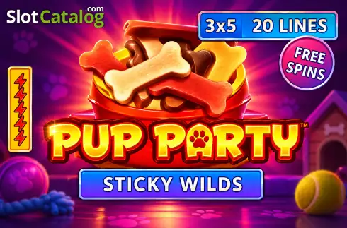 Pup Party Λογότυπο Pup Party Λογότυπο