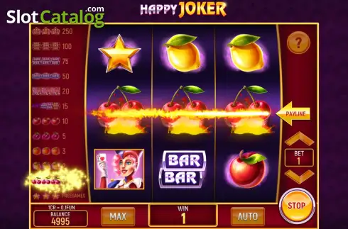 Οθόνη3. Happy Joker (Pull Tabs) Κουλοχέρης