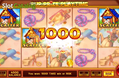 Οθόνη3. Pup Prize Playtime Κουλοχέρης 