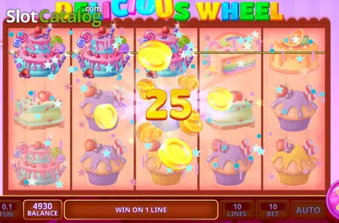 Οθόνη3. Delicious Wheel Κουλοχέρης