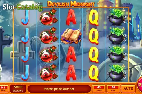 Οθόνη2. Devilish Midnight Κουλοχέρης