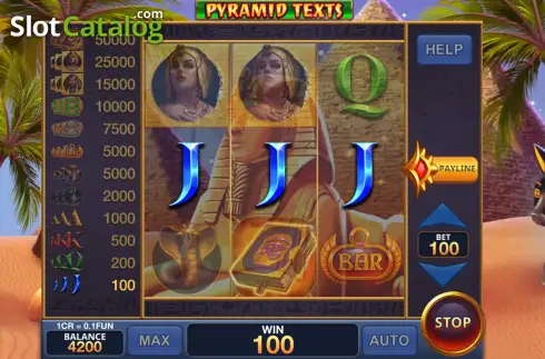 Οθόνη3. Pyramid Texts (3x3) Κουλοχέρης