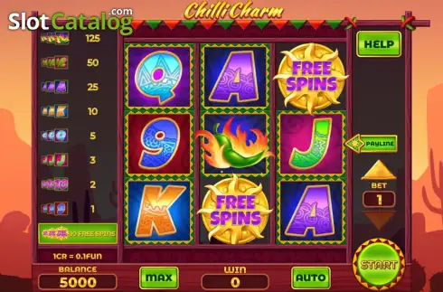 Οθόνη2. Chilli Charm (Pull Tabs) Κουλοχέρης