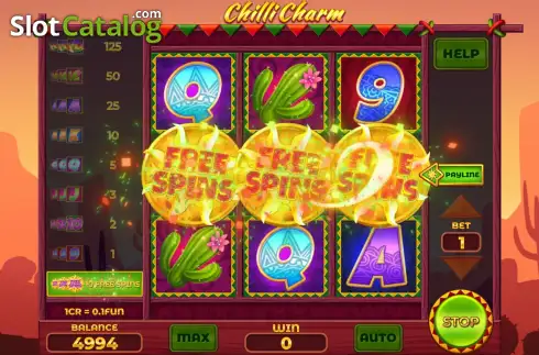 Οθόνη3. Chilli Charm (Pull Tabs) Κουλοχέρης