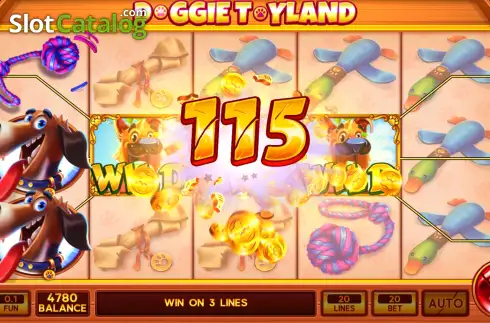 Οθόνη3. Doggie Toyland Κουλοχέρης