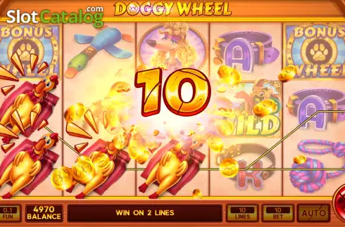 Οθόνη3. Doggy Wheel Κουλοχέρης