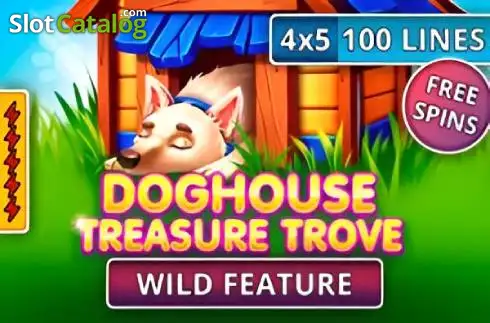 Doghouse Treasure Trove Λογότυπο Doghouse Treasure Trove Λογότυπο