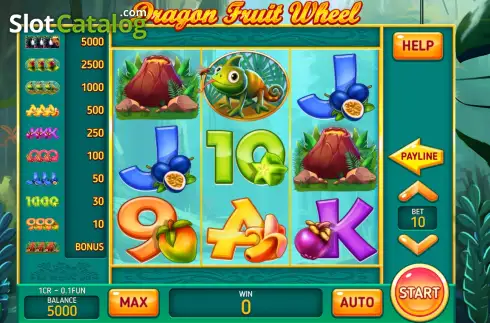 Οθόνη2. Dragon Fruit Wheel (Pull Tabs) Κουλοχέρης