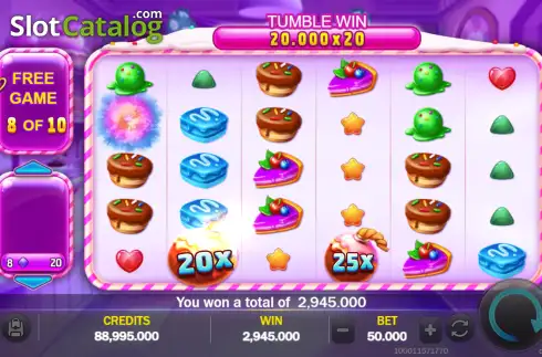 Οθόνη3. Cake Bonanza 1000 Κουλοχέρης 