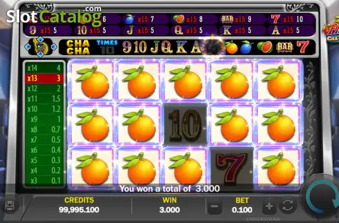 Οθόνη3. Fruit Cha-Cha-Cha (Acewin) Κουλοχέρης 