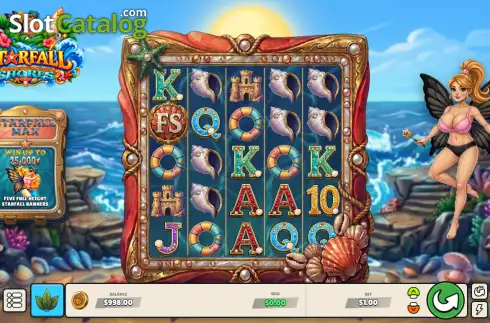 Οθόνη2. Starfall Shores Κουλοχέρης
