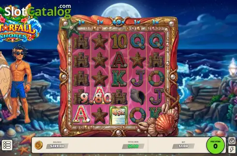 Οθόνη3. Starfall Shores Κουλοχέρης