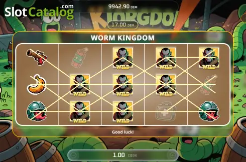 Οθόνη3. Worm Kingdom Κουλοχέρης