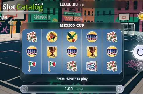 Οθόνη2. Mexico Cup Κουλοχέρης