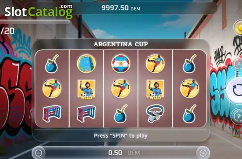Οθόνη2. Argentina Cup Κουλοχέρης