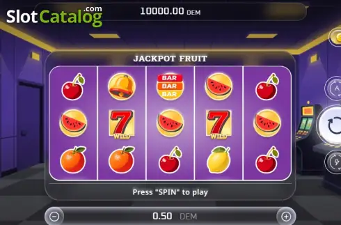 Οθόνη2. Jackpot Fruit Κουλοχέρης