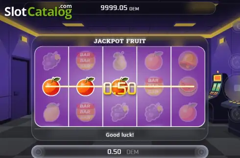Οθόνη3. Jackpot Fruit Κουλοχέρης
