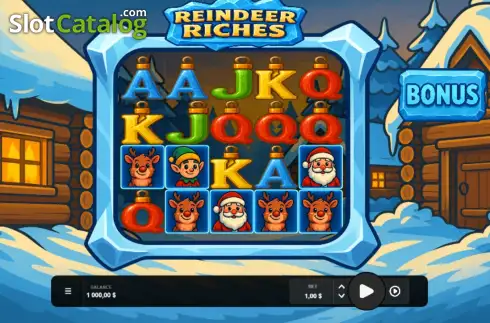 Οθόνη2. Reindeer Riches Κουλοχέρης