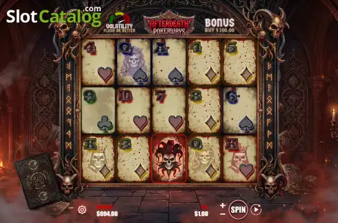Οθόνη2. Afterdeath Pokerways Κουλοχέρης