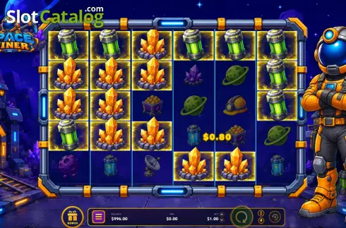 Οθόνη3. Space Miner Κουλοχέρης