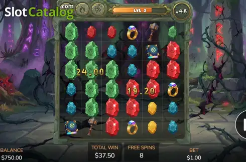 Οθόνη3. Rune Burst Κουλοχέρης