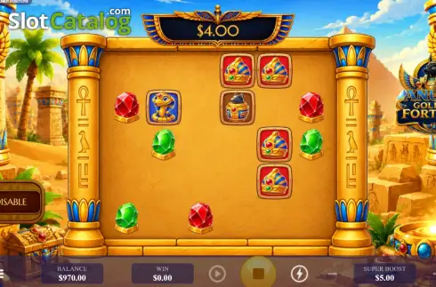 Οθόνη3. Anubis Golden Fortune Κουλοχέρης 