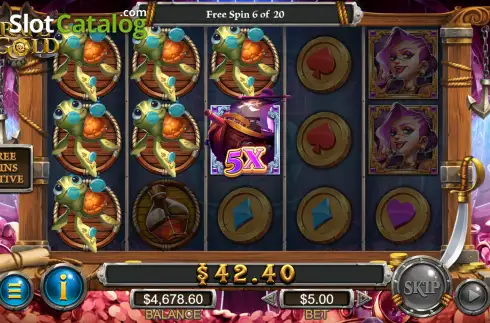 Οθόνη3. Pirate Gold (Antplay) Κουλοχέρης