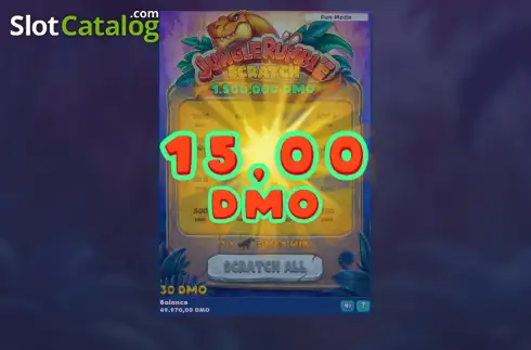 Οθόνη3. Jungle Rumble Scratch Κουλοχέρης