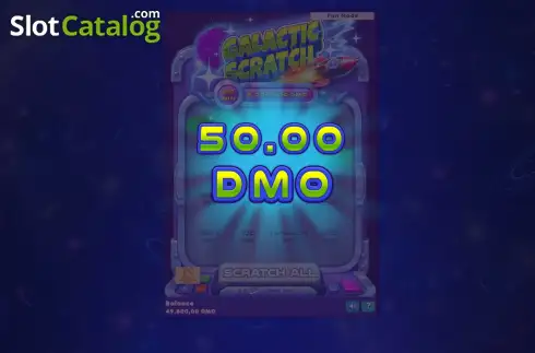 Οθόνη3. Galactic Scratch Κουλοχέρης 