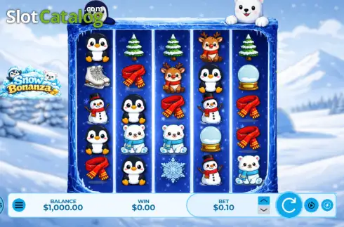 Οθόνη2. Snow Bonanza Κουλοχέρης
