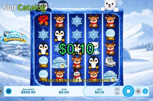 Οθόνη3. Snow Bonanza Κουλοχέρης
