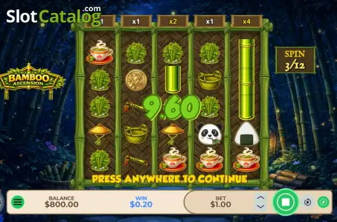 Οθόνη3. Bamboo Ascension Κουλοχέρης