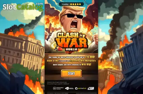 Οθόνη2. Clash of War Κουλοχέρης 