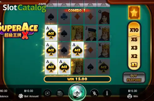 Οθόνη3. Super Ace X Κουλοχέρης 