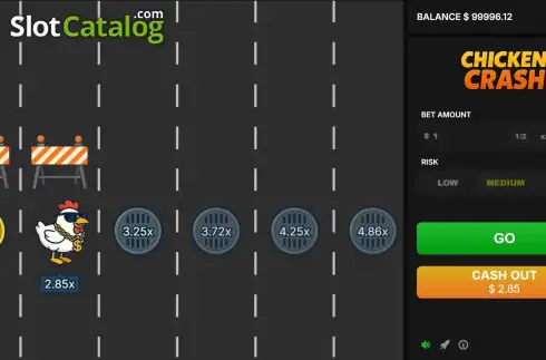 Οθόνη4. Chicken Crash (Astriona Games) Κουλοχέρης