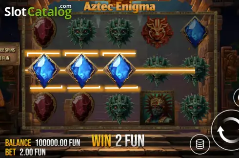 Οθόνη3. Aztec Enigma Κουλοχέρης