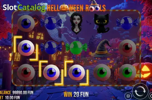Οθόνη3. Halloween Reels Κουλοχέρης