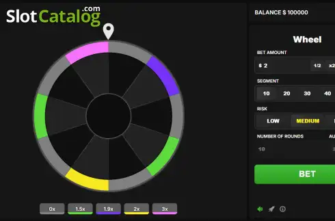 Οθόνη2. Wheel (Astriona Games) Κουλοχέρης