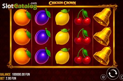 Οθόνη2. Chicken Crown Κουλοχέρης