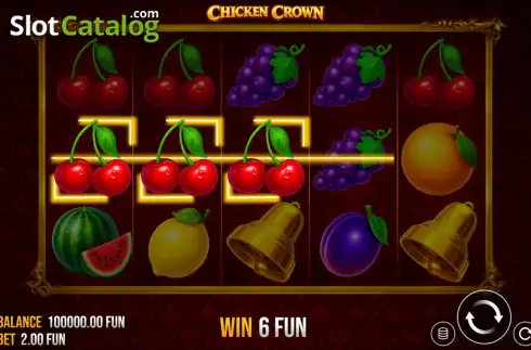 Οθόνη3. Chicken Crown Κουλοχέρης