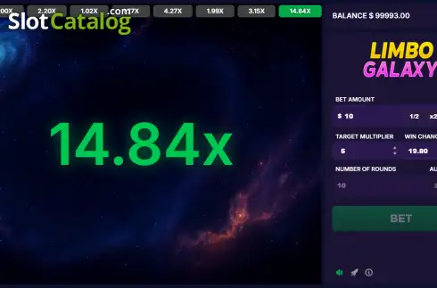 Οθόνη3. Limbo Galaxy Κουλοχέρης