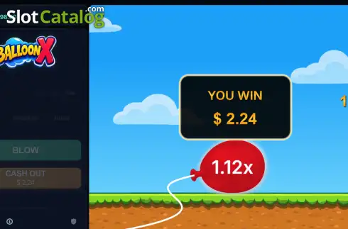 Οθόνη3. BalloonX (Astriona Games) Κουλοχέρης
