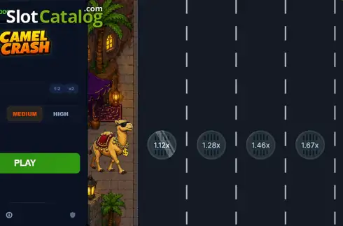 Οθόνη2. Camel Crash Κουλοχέρης