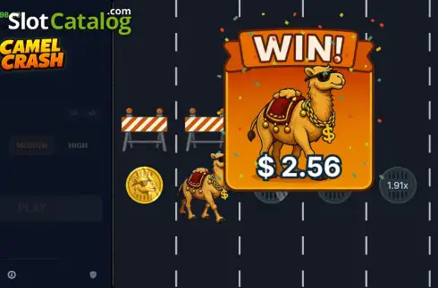 Οθόνη3. Camel Crash Κουλοχέρης