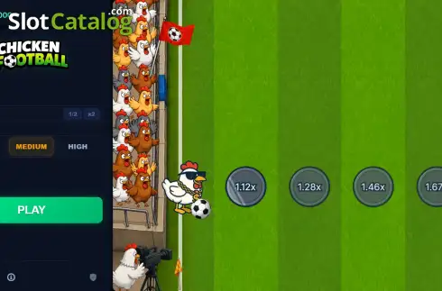 Οθόνη2. Chicken Football Κουλοχέρης 